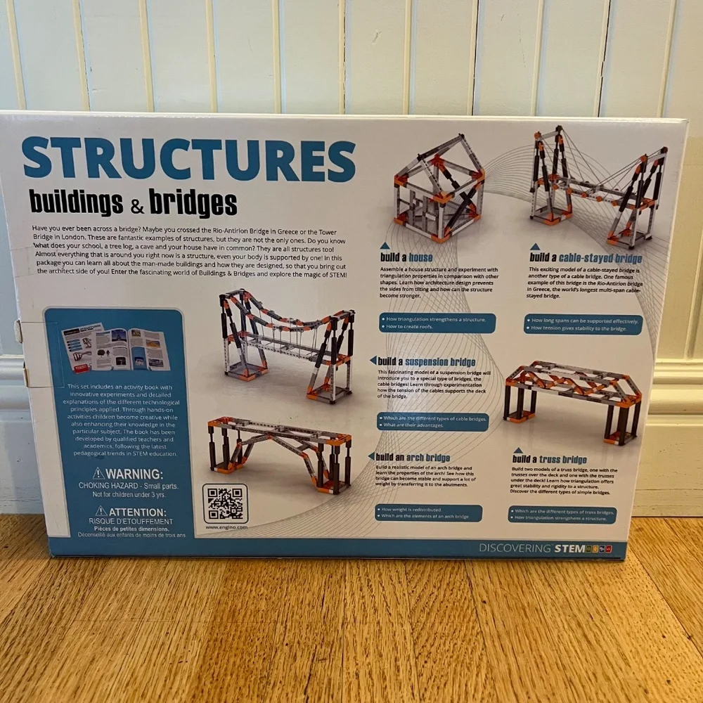 BNIB Engino Structures Buildings & Bridges SEALED - Picture 2 of 3